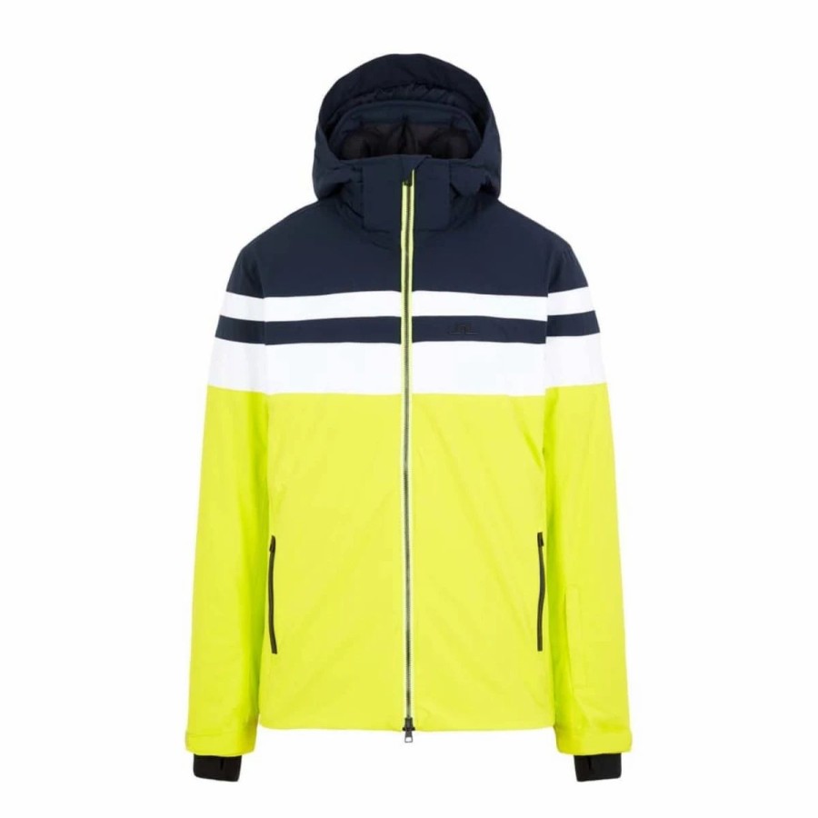 Mens * | J.Lindeberg J. Lindeberg Franklin Ski Jacket Mens Multi Yellow