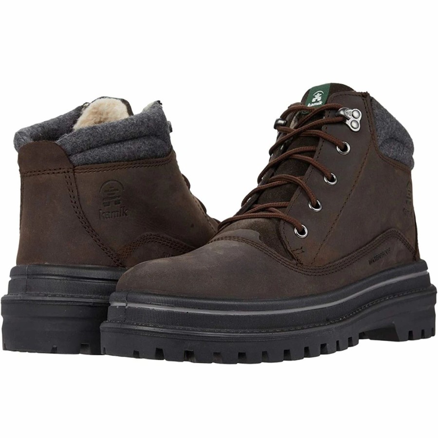 Mens * | Kamik Tyson Mid Mens Brown