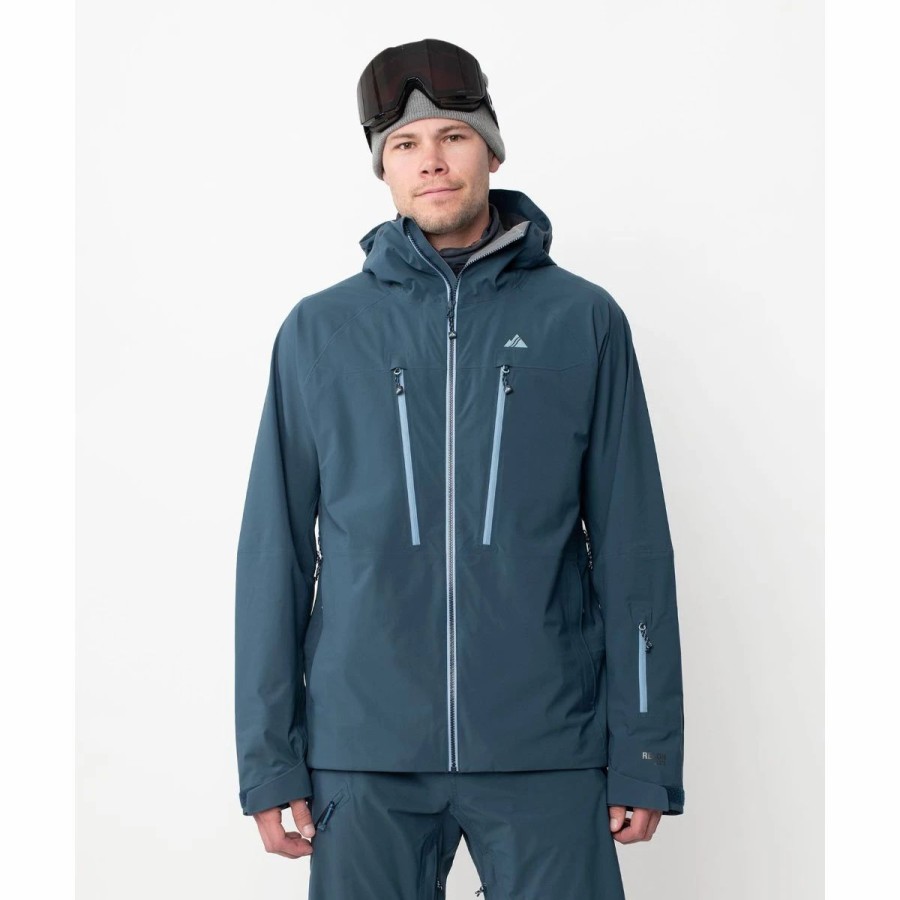 Mens * | Strafe Pyramid 3L Jacket Mens Multi Navy