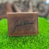 Clearance Aisle * | Whenitwasagame Baseballglovewallets.Com Jackie Robinson Card / Cash Lasered Signature Wallet