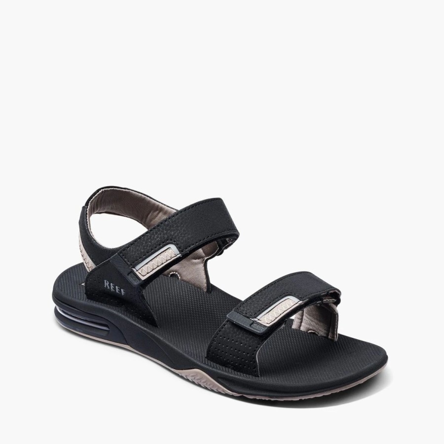 Mens * | Reef Fanning Baja Sandals Mens Black