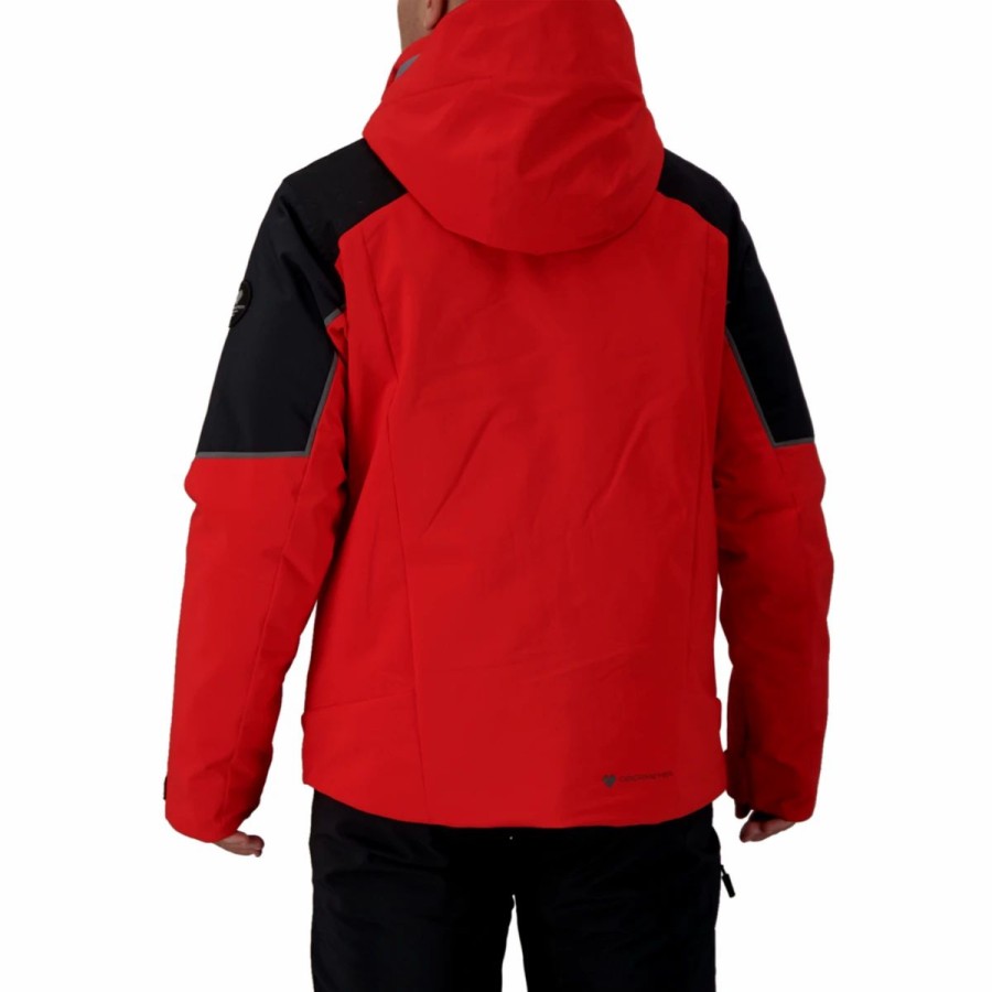 Mens * | Obermeyer Foundation Jacket Mens Red