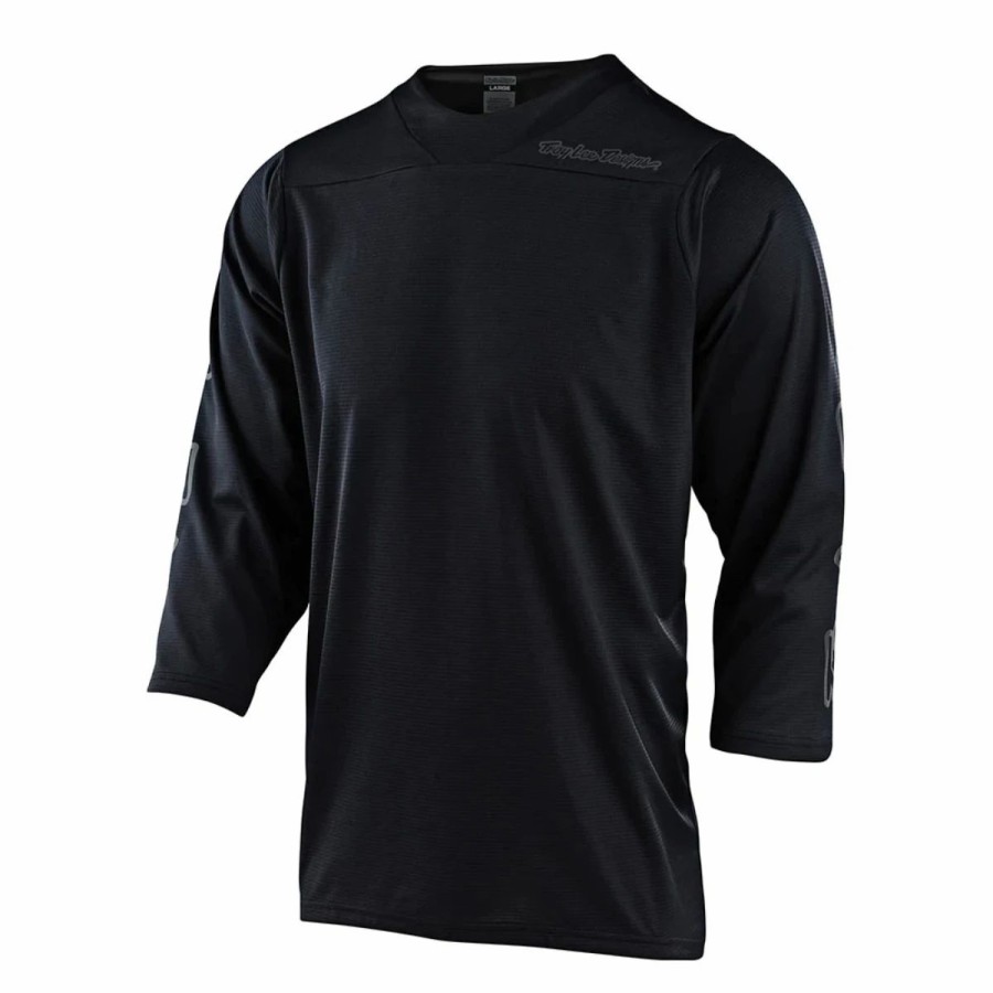 Mens * | Troy-Lee Troy Lee Ruckus Solid Jersey Mens Black