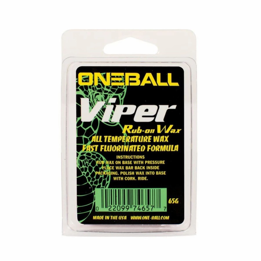 Snowboard * | One Viper Rub-On Snow Wax White