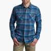 Mens * | Kuhl Dillingr Flannel Mens Multi Lt Blue