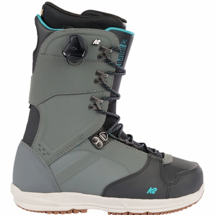 Snowboard * | K2 Ender Snowboard Boots Mens Gray