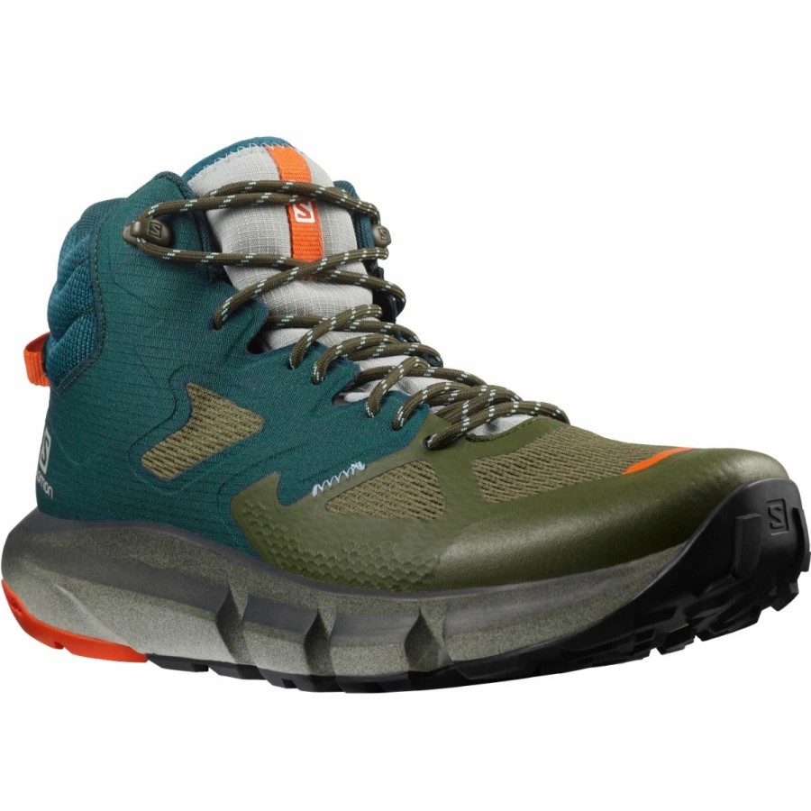 Mens * | Salomon Predict Hike Mid Gore-Tex Mens Multi Green