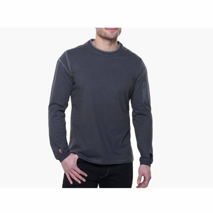 Mens * | Kuhl Kommando Crew Mens Charcoal