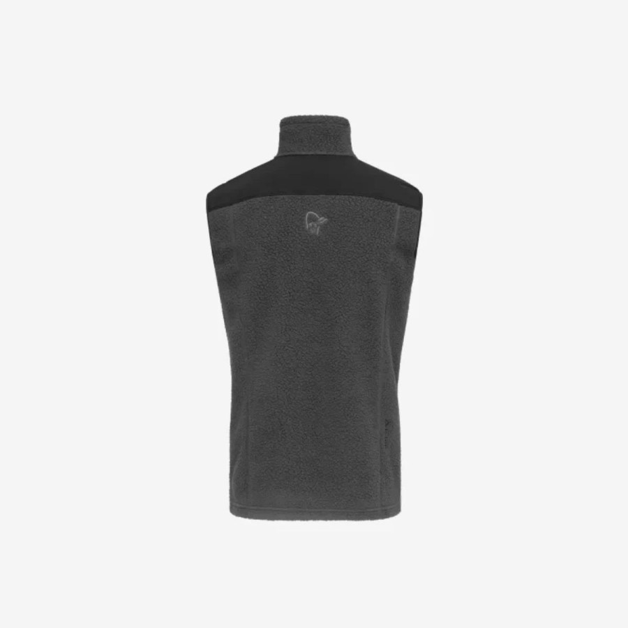 Mens * | Norrona Trollveggen Thermal Pro Vest Mens Charcoal