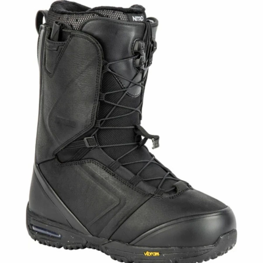 Snowboard * | Nitro El Mejor Tls Snowboard Boots Black