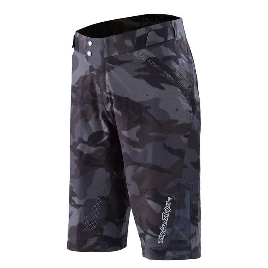 Mens * | Troy-Lee Troy Lee Ruckus Camo W/ Liner Short Mens Multi Black