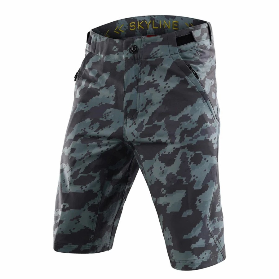 Mens * | Troy-Lee Troy Lee Skyline Short + Liner Mens Camo