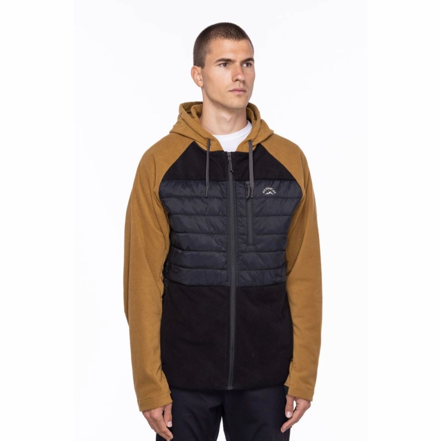 Mens * | 686 Hybrid Puffer Jacket Mens Multi Brown