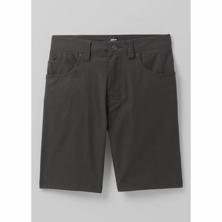 Mens * | Prana Brion Ii Short 9 Mens Charcoal