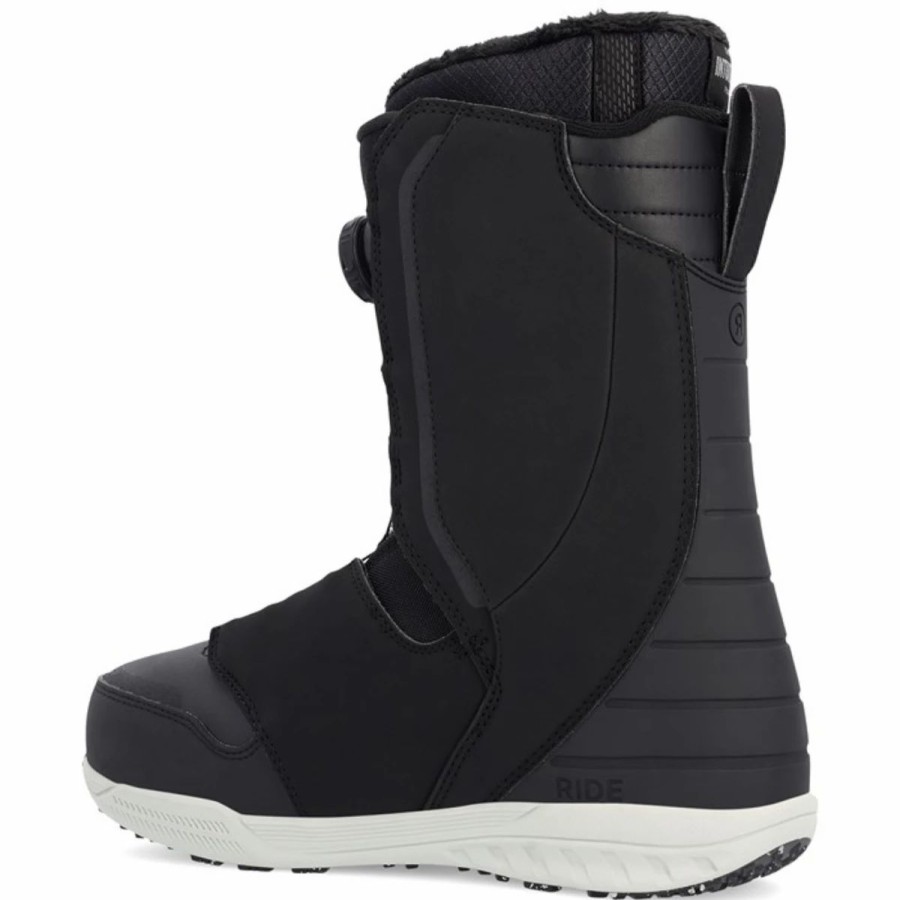 Snowboard * | Ride Lasso Pro Wide Snowboard Boots Black