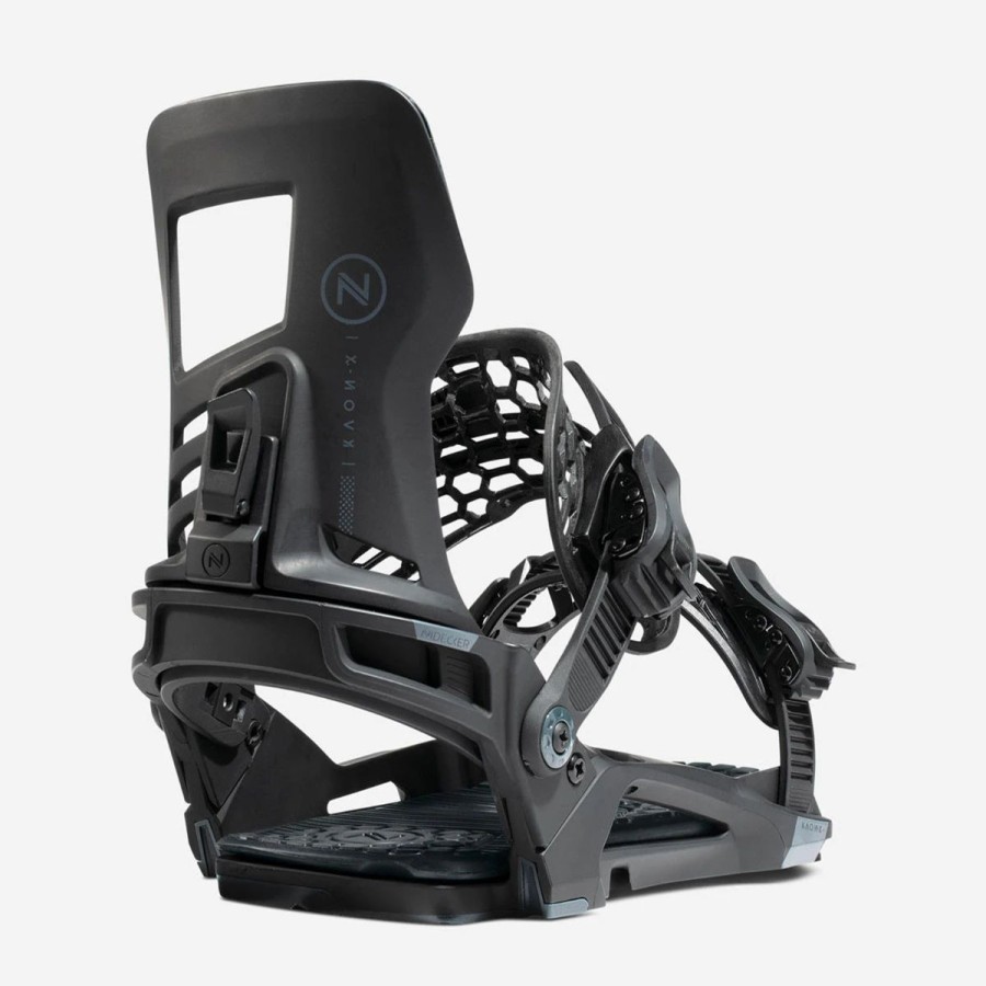 Snowboard * | Nidecker Kaon-X Snowboard Bindings Mens Black