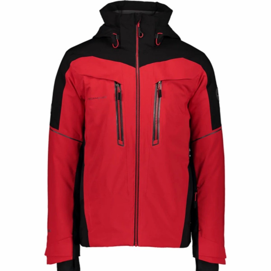 Mens * | Obermeyer Charger Jacket Mens Red