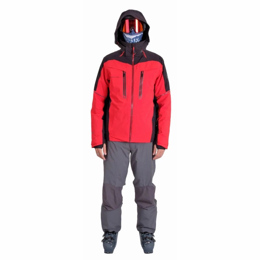 Mens * | Obermeyer Charger Jacket Mens Red