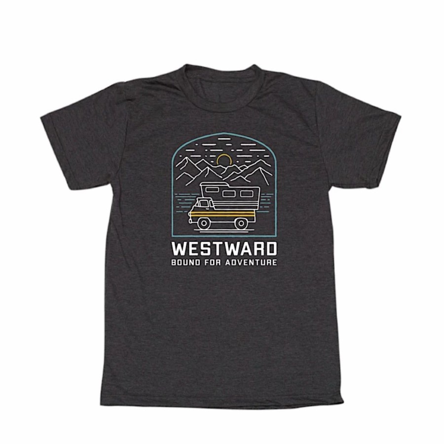 Mens * | Ambler Westward T-Shirt Mens Charcoal