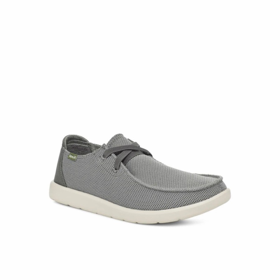 Mens * | Sanuk Shaka Lite Sl Mesh Shoes Mens Gray