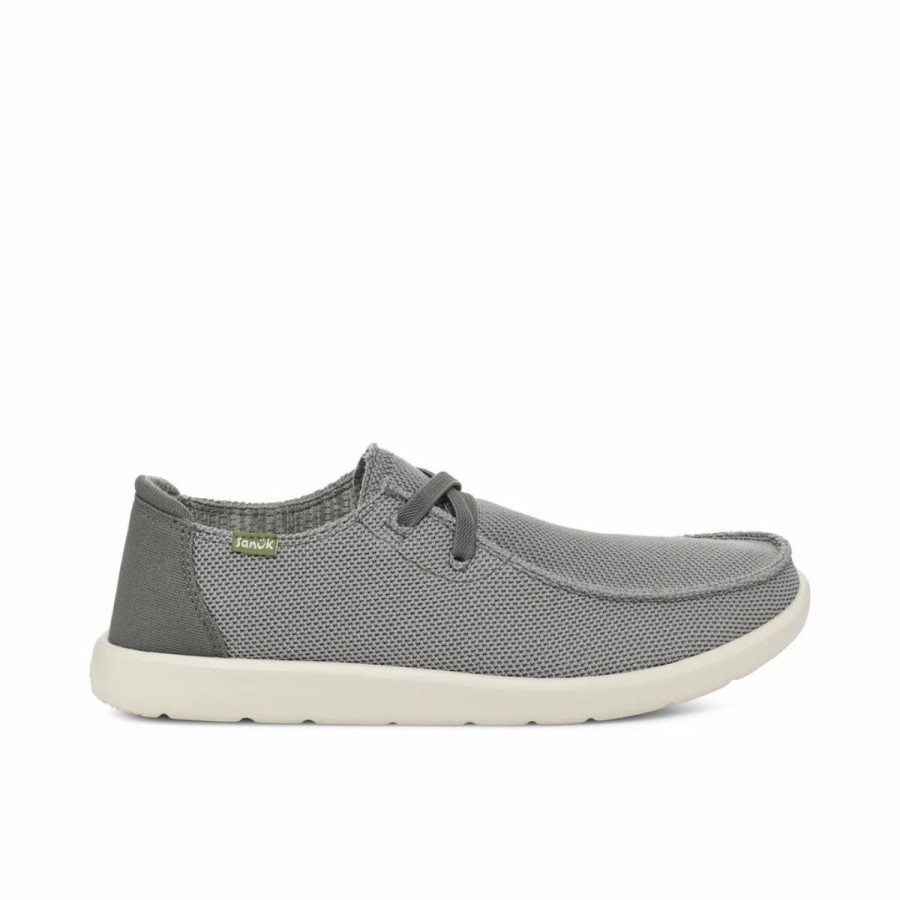 Mens * | Sanuk Shaka Lite Sl Mesh Shoes Mens Gray