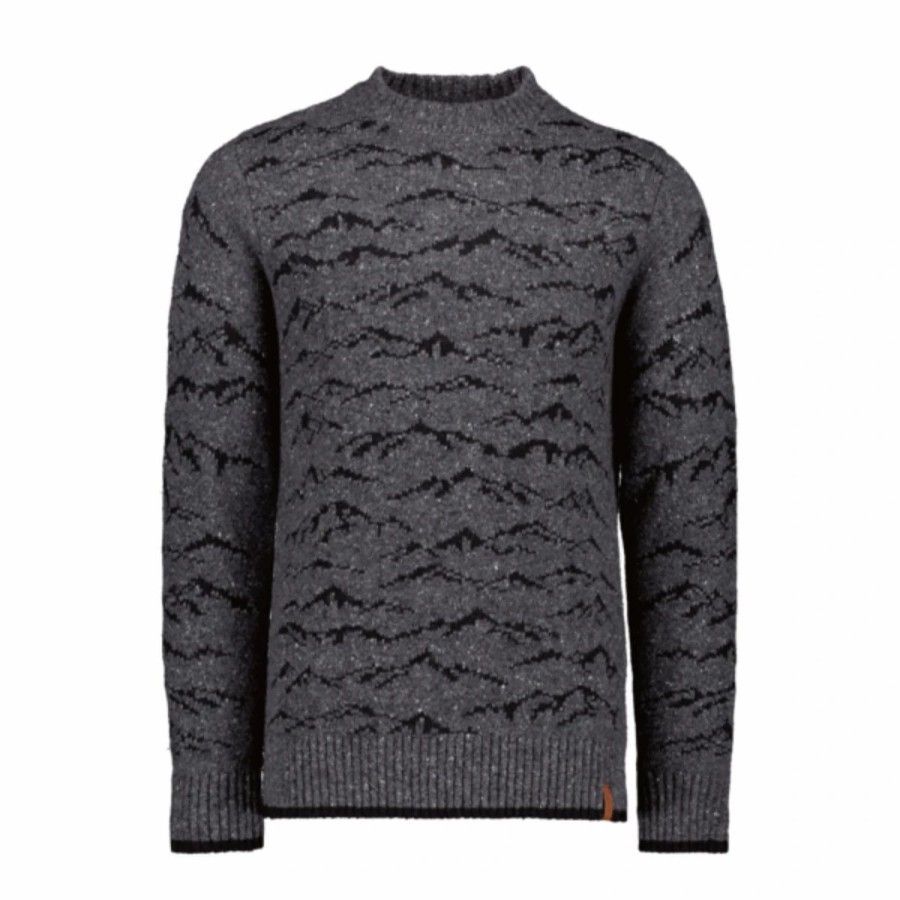 Mens * | Obermeyer The Bells Sweater Mens Multi Gray