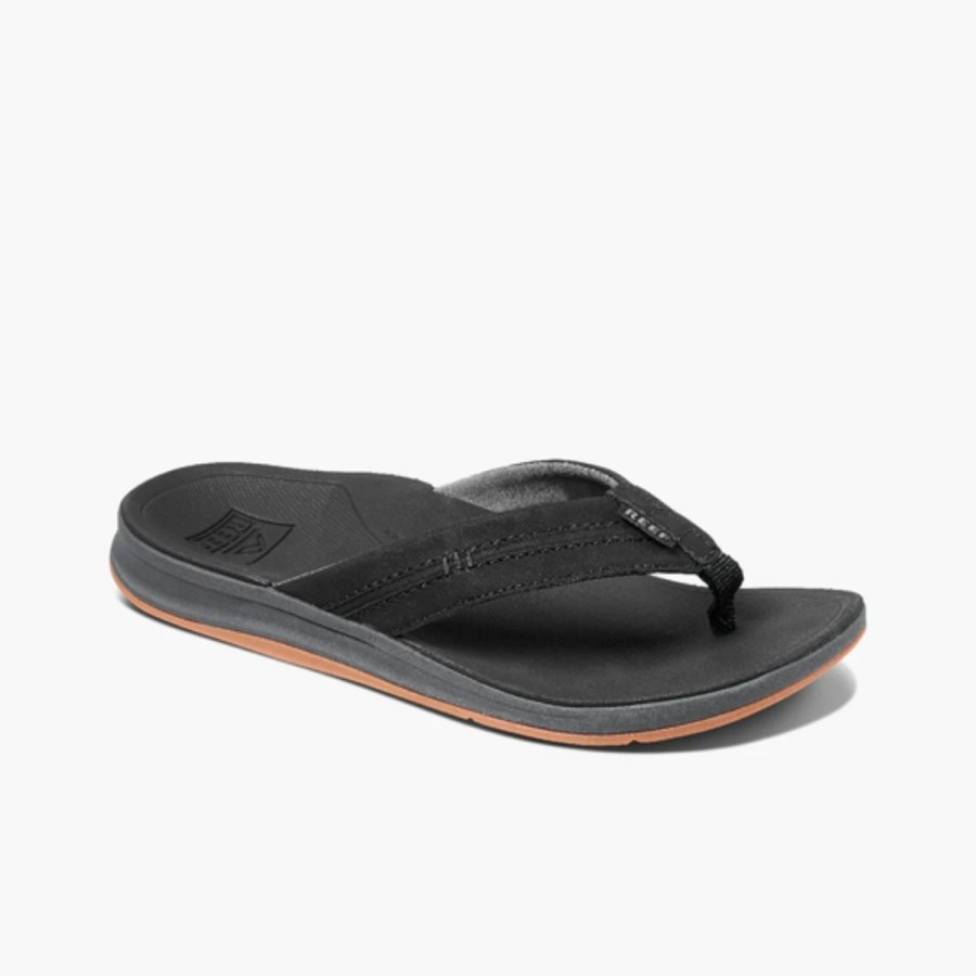 Mens * | Reef Ortho Coast Sandals Mens Black