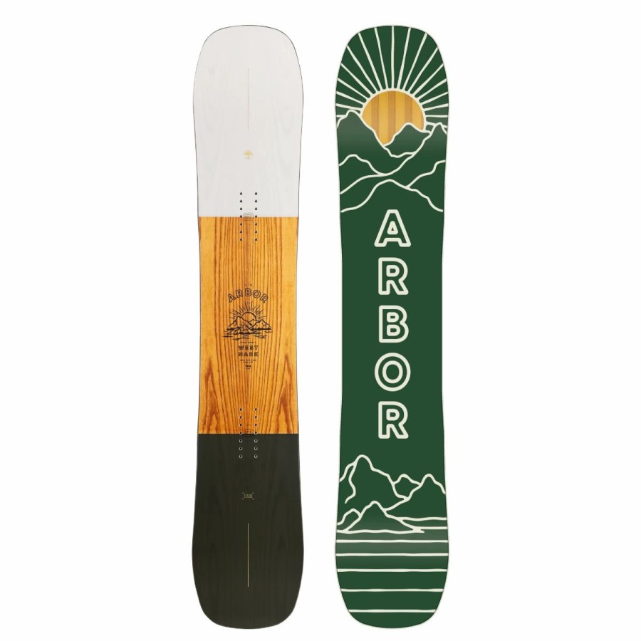 Snowboard * | Arbor Westmark Camber Frank April Edition Wide Snowboard