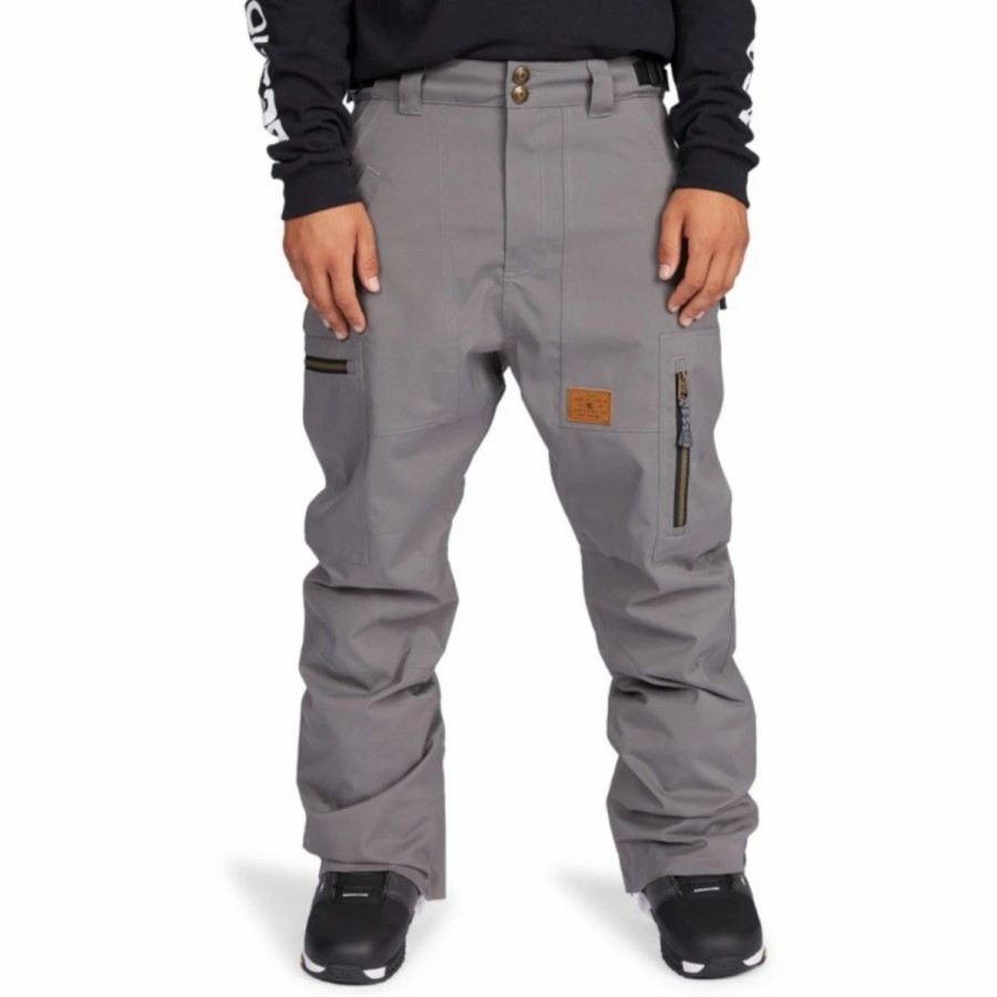 Mens * | Dc Shoes Division Shell Pants Mens Gray