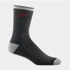 Mens * | Darn Tough Hiker Micro Crew Midweight Hiking Sock Mens Black