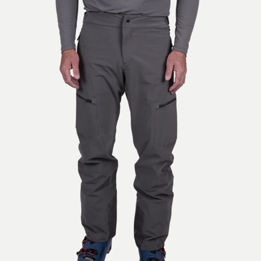 Mens * | Kjus Frx Shell Pant Mens Charcoal