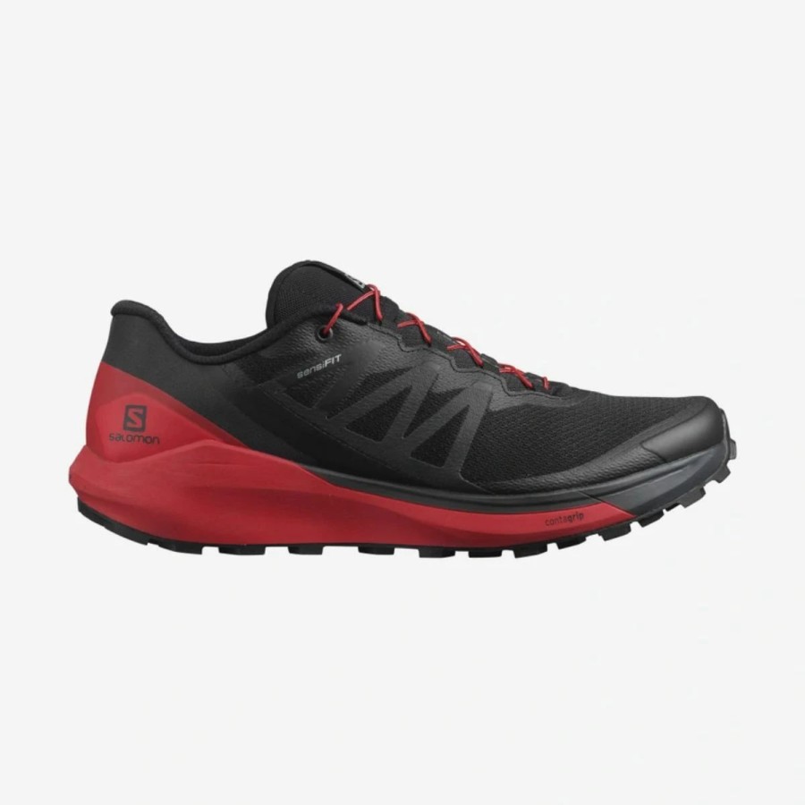 Mens * | Salomon Sense Ride 4 Trail Running Shoes Mens Black