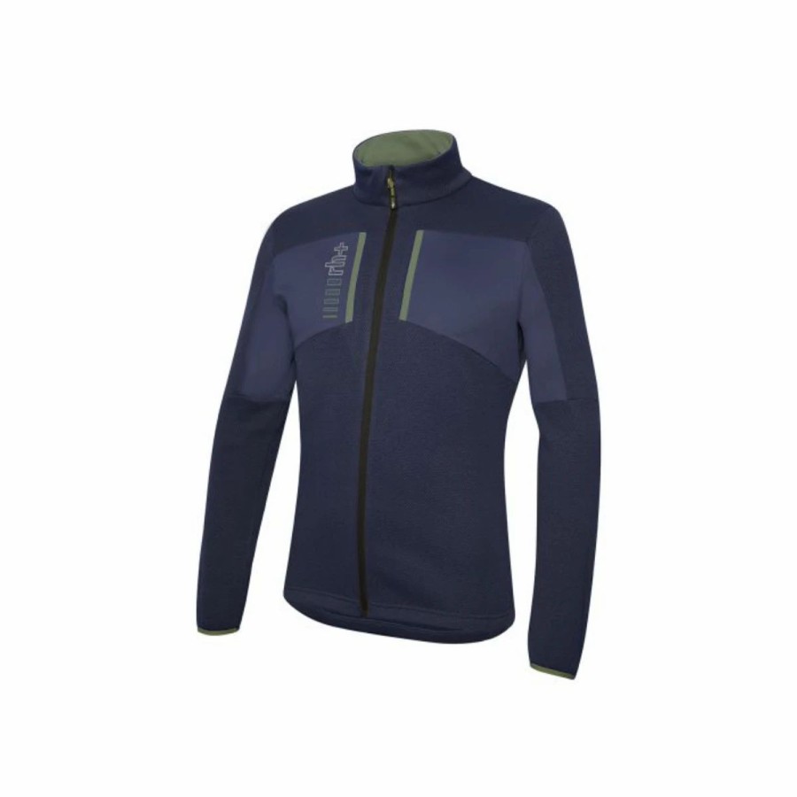 Mens * | Rh+ Stylus Full Zip Jersey Navy