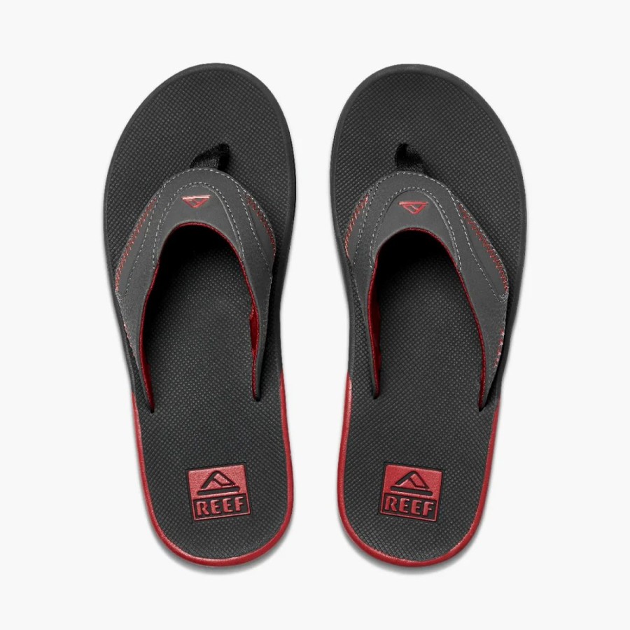 Mens * | Reef Fanning Sandals Mens Multi Black