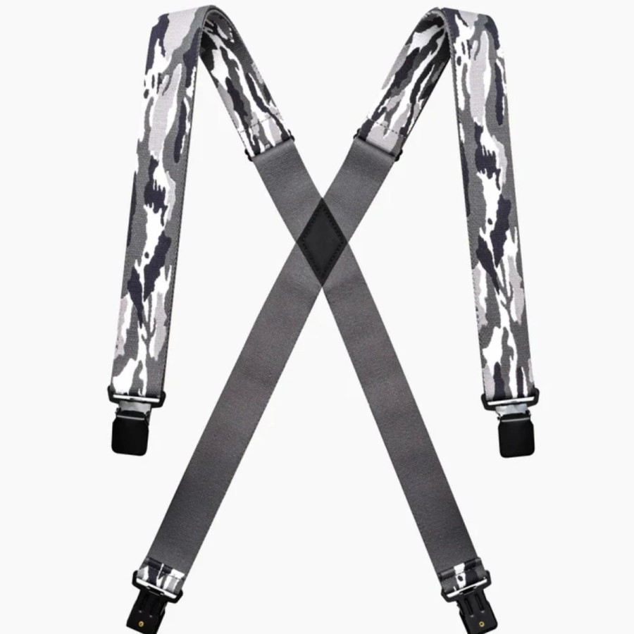 Mens * | Arcade Terroflage Suspender White