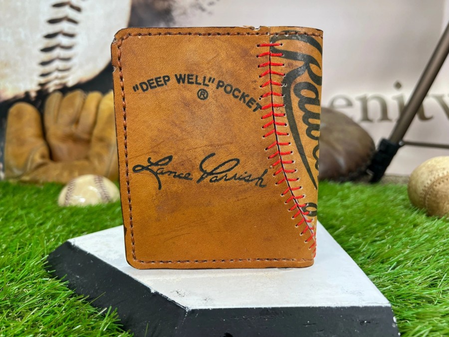 Clearance Aisle * | Whenitwasagame Baseballglovewallets.Com Lance Parrish Jacket Pocket Wallet