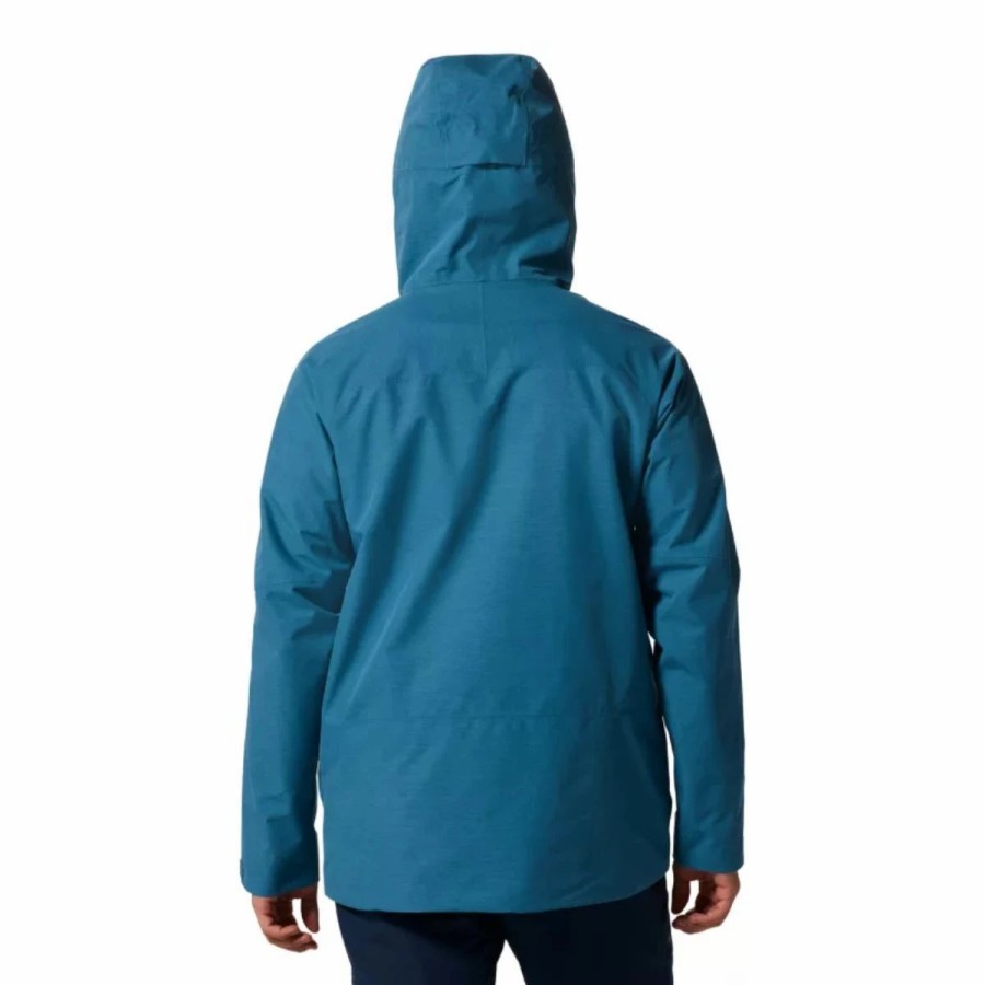 Mens * | Mountain Hardwear Sky Ridge Gtx Jacket Mens Blue