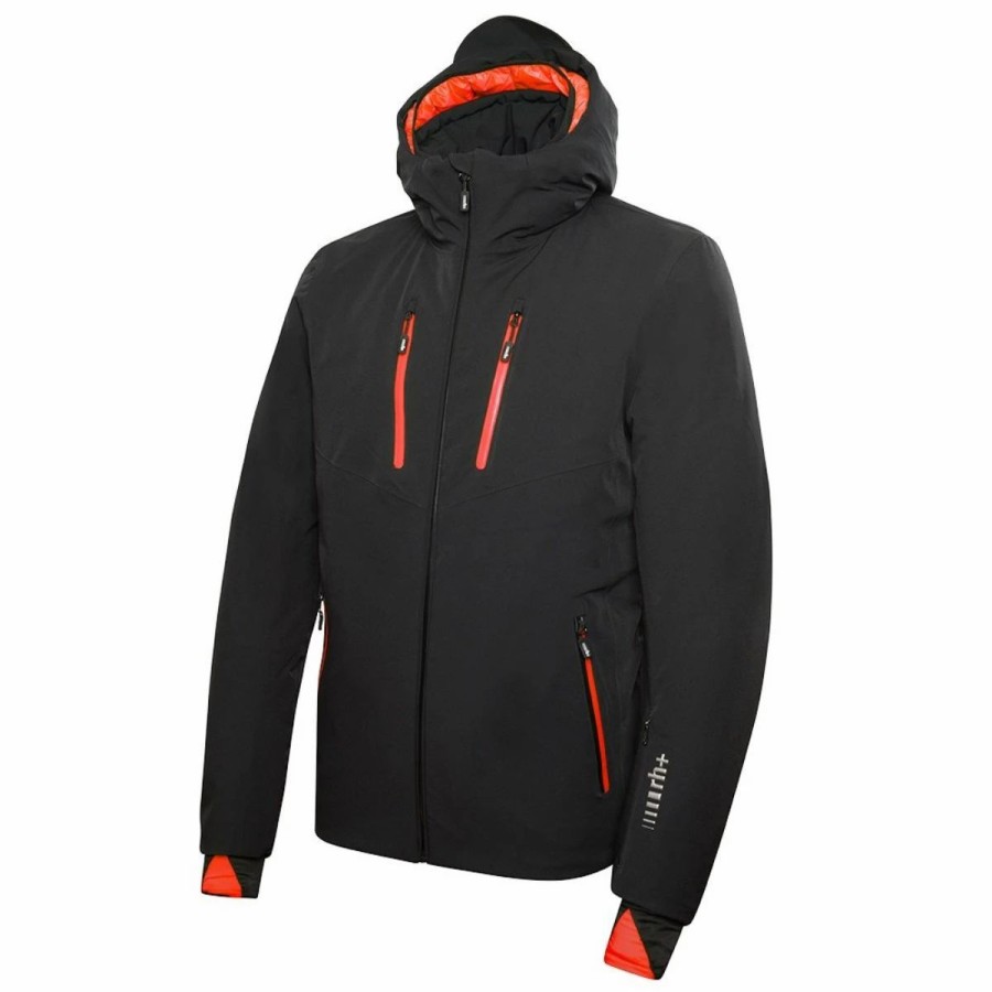 Mens * | Rh+ Powder Jacket Mens Multi Black