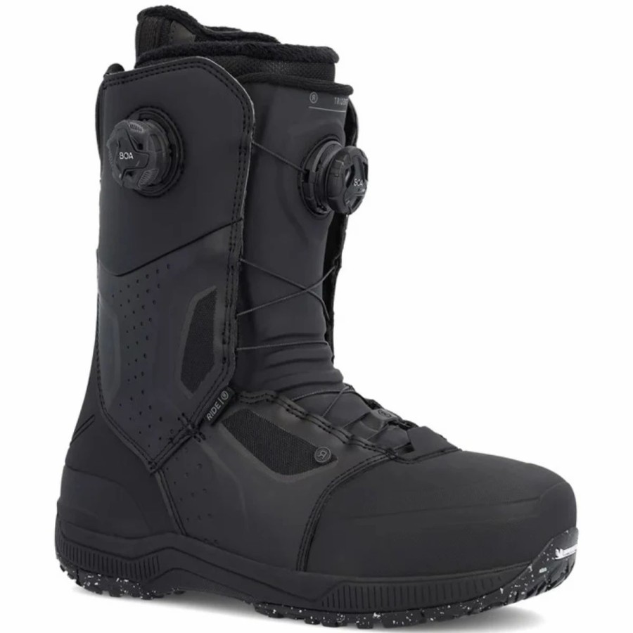 Snowboard * | Ride Trident Snowboard Boots Black