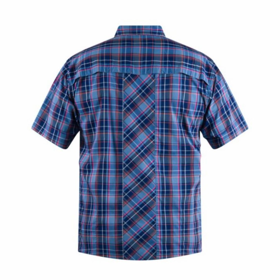 Mens * | Zoic District Jersey Shirt Mens Multi Blue