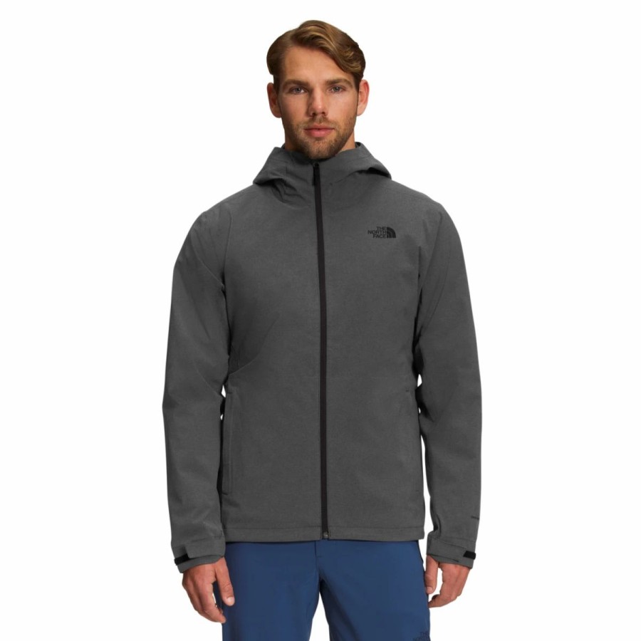 Mens * | The North Face Thermoball Eco Triclimate Jacket Mens Charcoal