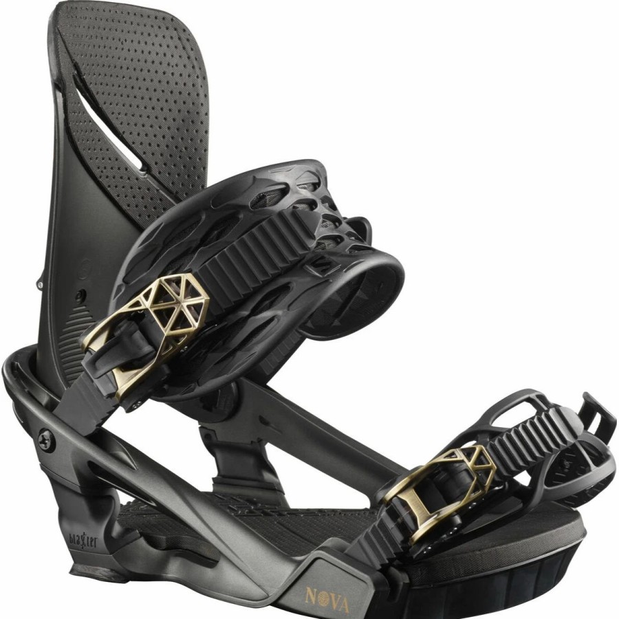 Snowboard * | Salomon Nova Snowboard Bindings Womens Black