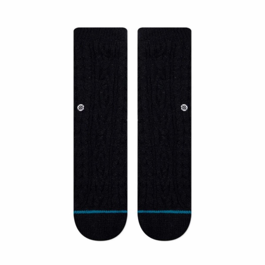 Mens * | Stance Rowan Slipper Socks Black