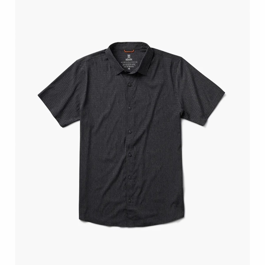 Mens * | Roark Bless Up Breathable Stretch Shirt Mens Black