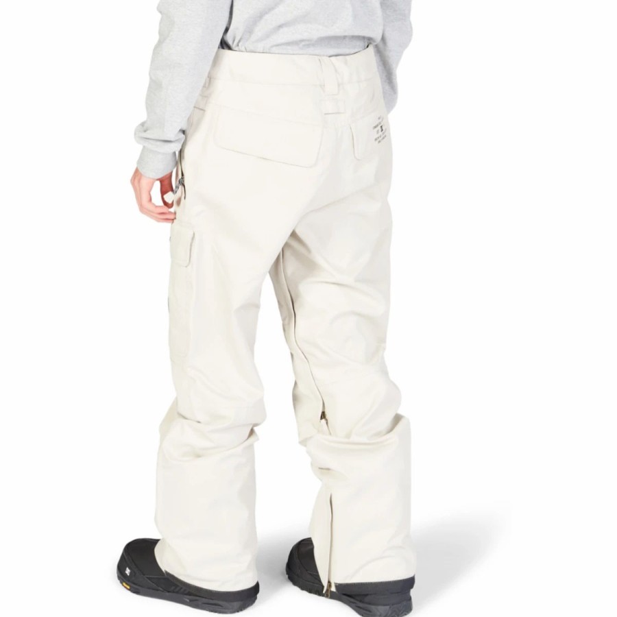 Mens * | Dc Shoes Code Technical Snow Pants Mens Cream