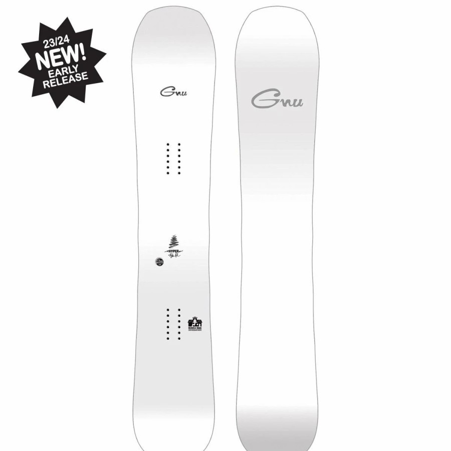 Snowboard * | Gnu Hyper Wide Snowboard