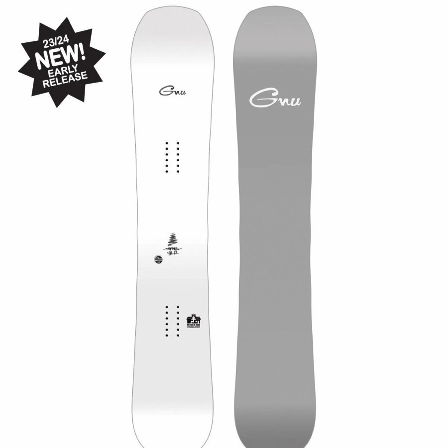 Snowboard * | Gnu Hyper Wide Snowboard