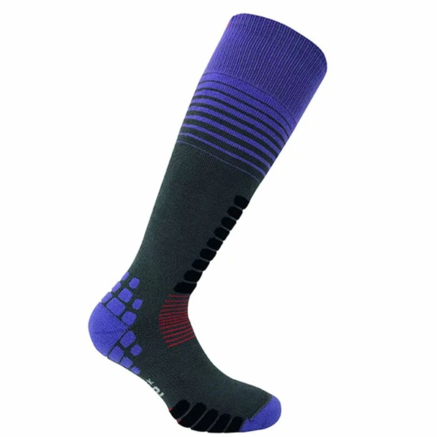 Mens * | Eurosock Ski Zone Socks Multi Charcoal