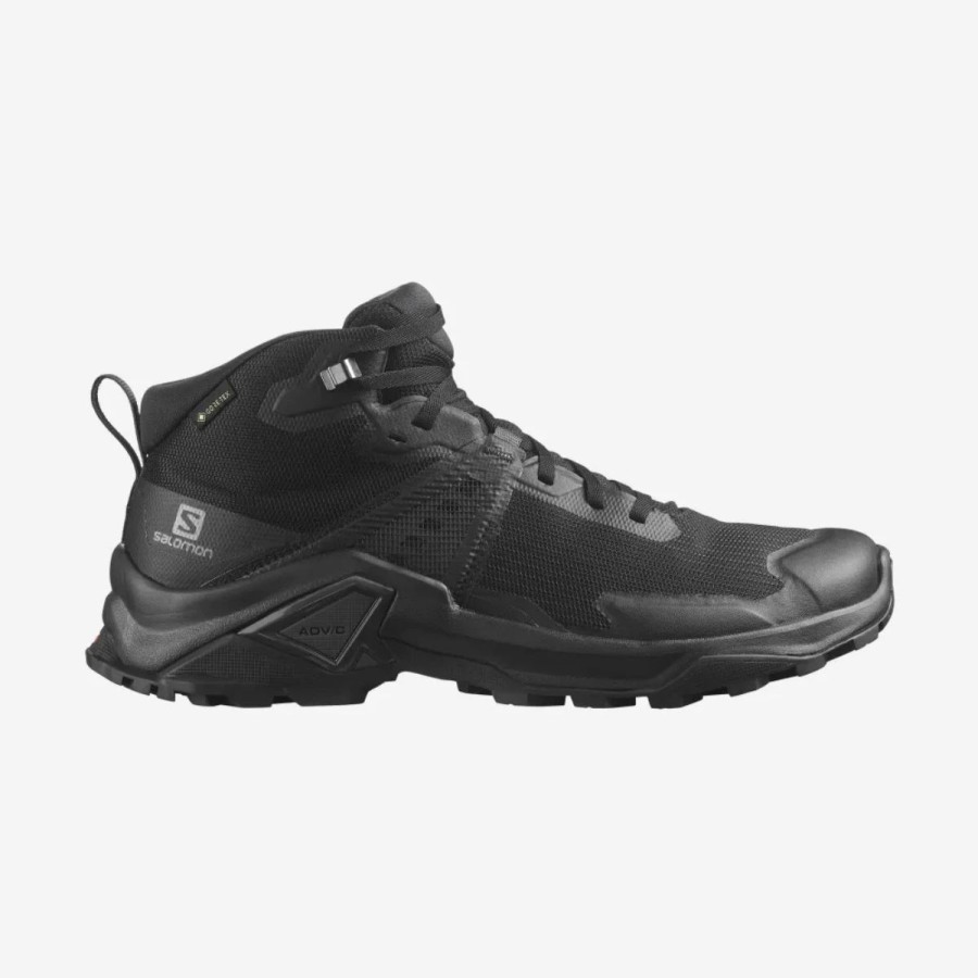 Mens * | Salomon X Raise 2 Mid Gore-Tex Hiking Shoes Mens Black