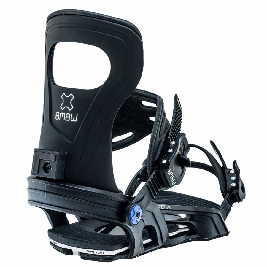 Snowboard * | Bent Metal Metta Snowboard Bindings Womens Black